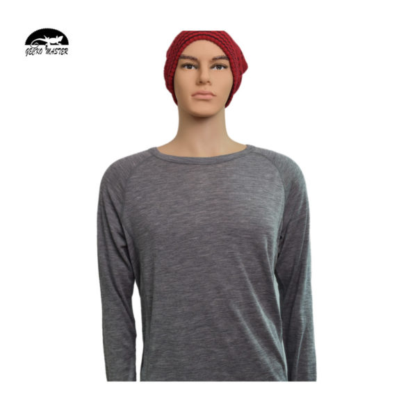 Merino wool base  layer mens 100% merino wool long sleeve merino wool undershirt